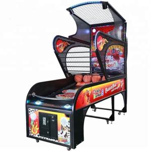 China Boxing Luxury Basketball Shooting Game Machine For Amusement Park 1 Year Warranty factory