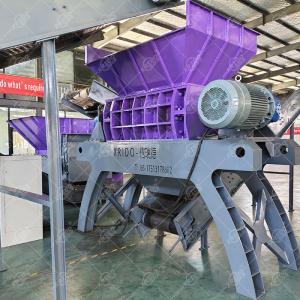 China Glass Crusher Waste Glass Shredder Machine Solid Waste Shredder Industrial Waste Glass Crusher Solid Waste Dispose Plant factory