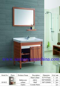 China Modern Alunimun Bathroom Vanity/ aluminum alloy bathroom cabinet/Mirror Cabinet /H-9612 factory