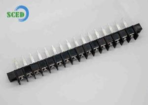 China 30A 300V Barrier Terminal Block For Electric Lighting 11.00mm 10-18AWG factory