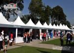5X5M White Outdoor Event Tents With High Peak for Catering and Wine Festival