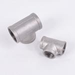 Customized Support ODM Sanitary Stainless Steel 201 304 Inner Wire Tee Extruded