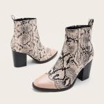 YTH025 Shoes Metal Chain Children'S Boots Autumn 2021 New Fashion Stiletto High
