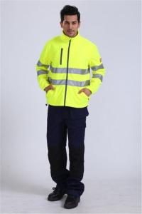 China HIVIS Work Clothes OEM 360gsm Gore Tex High Visibility Rain Gear factory