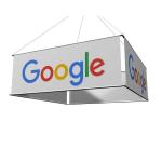 14ft 20ft Rectangular Overhead Hanging Trade Show Signs Ceiling Banners