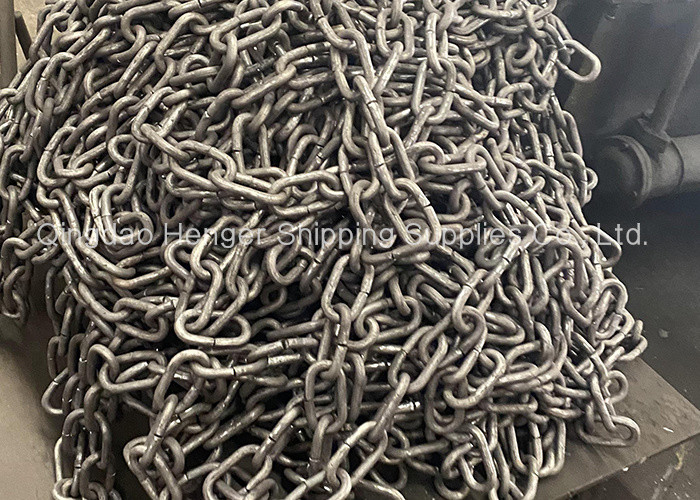China Machining And Welding Calibrated Galvanised Anchor Chain 16mm-100mm factory