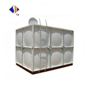 China Galvanized Iron Water Tank 20m3 Capacity Separate Dirty/Clean Tanks in Kenya accuracy factory