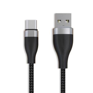 China Fast Charge 3A Nylon Braided OEM/ODM Usb Type C Cable 2.0 USB C for Huawei Samsung data&amp;charge cable factory