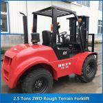 2.5 Tons 2WD Rough Terrain Lift Truck FD25-S 2500KG