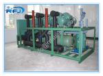 High Temperature Air Cooled Condensing Unit For Blast Freezer , Three Screw