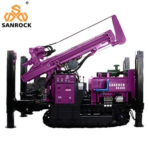 China Crawler Water Drilling Rigs Full Hydraulic Water Borehole Drilling Equipment factory