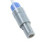 GE Healthcare Vivid Compatible Direct-Connect ECG Cable and leadwires for 3Lead