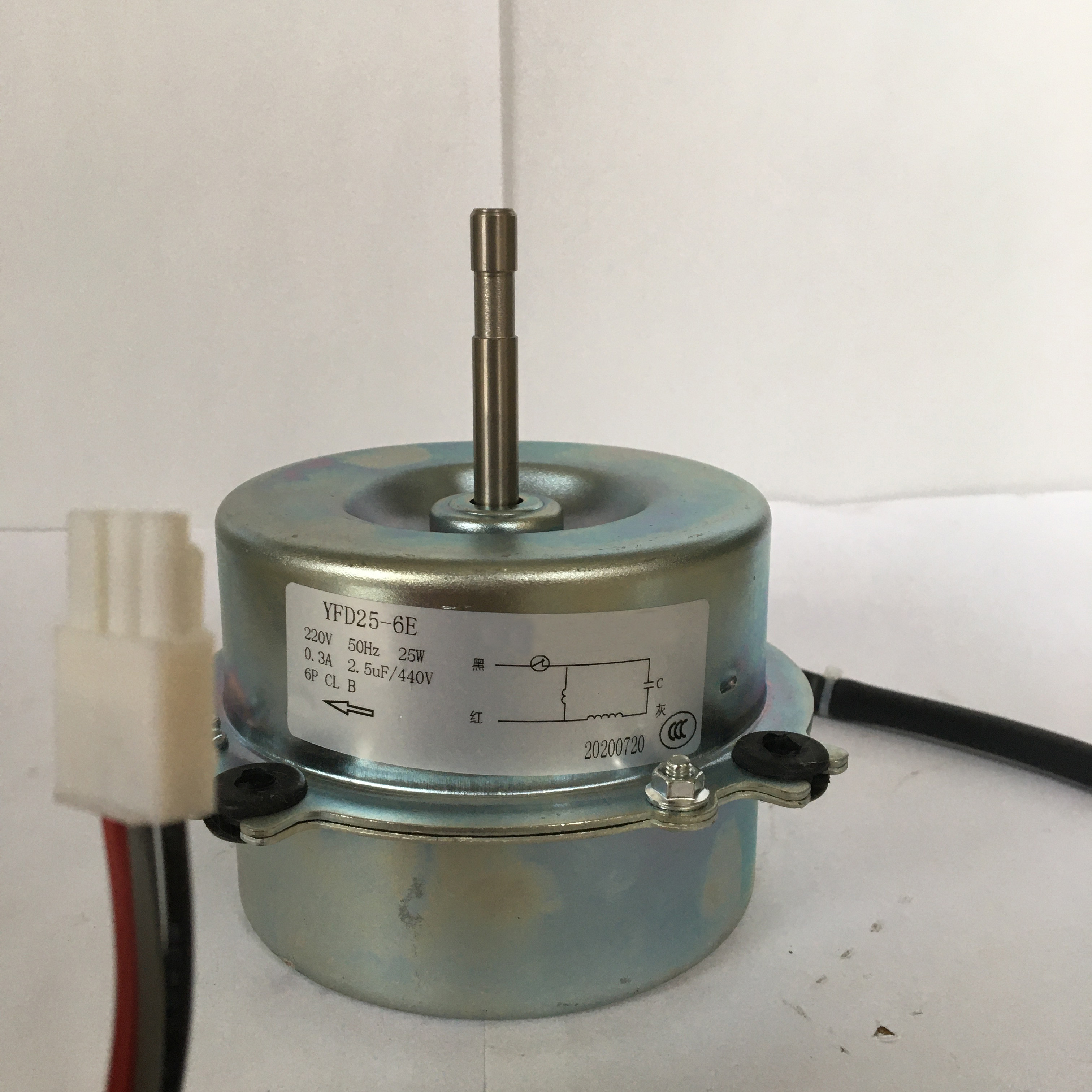 Air Conditioner Blower Condenser Fan Motor YFD25-6E Fan Motor