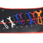 20.5cm Forged Steel Wrench Adjustable 3AN To 20AN Fitting Wrench Set
