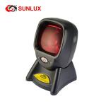 Flexible Desktop Crossed Laser SUNLUX Barcode Scanner