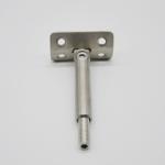 Stainless steel 304 rail connector RS0872 post to rail tube satin finishing, M8,