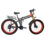 26in Fat Tire Folding Electric Bike With 48V 14Ah 50-60 Nm Torque