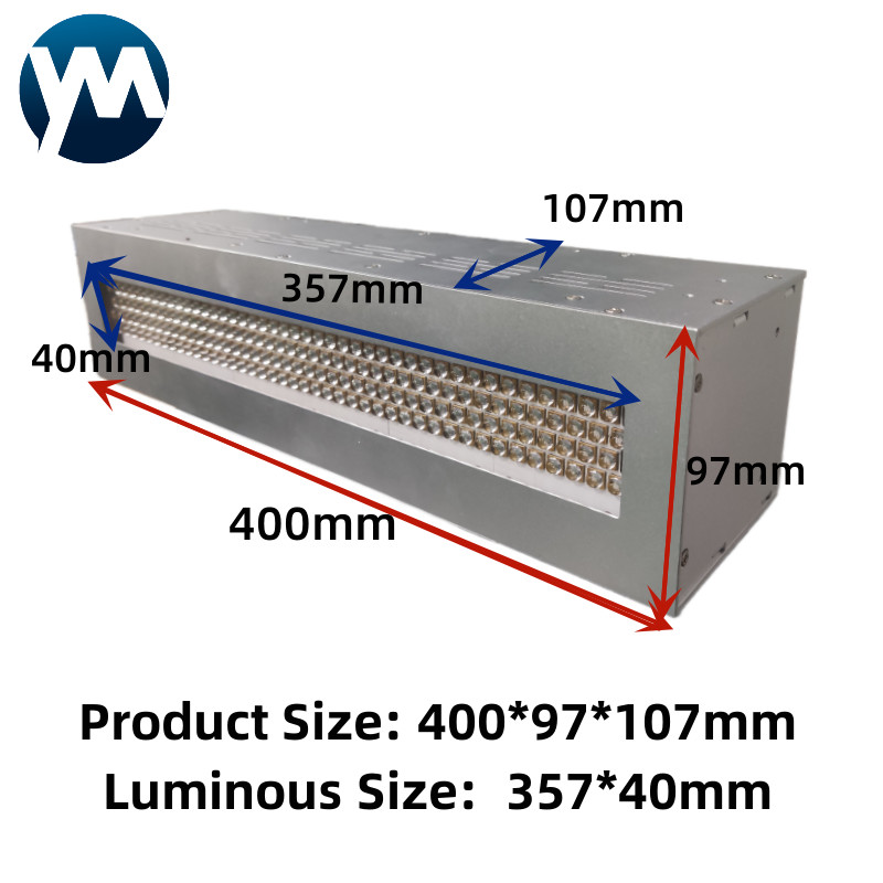High Power 1600W UVA Light Air Cooling System for for printing machine UV Curing System
