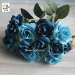 UVG table centerpieces fake roses silk wedding bouquets for party table