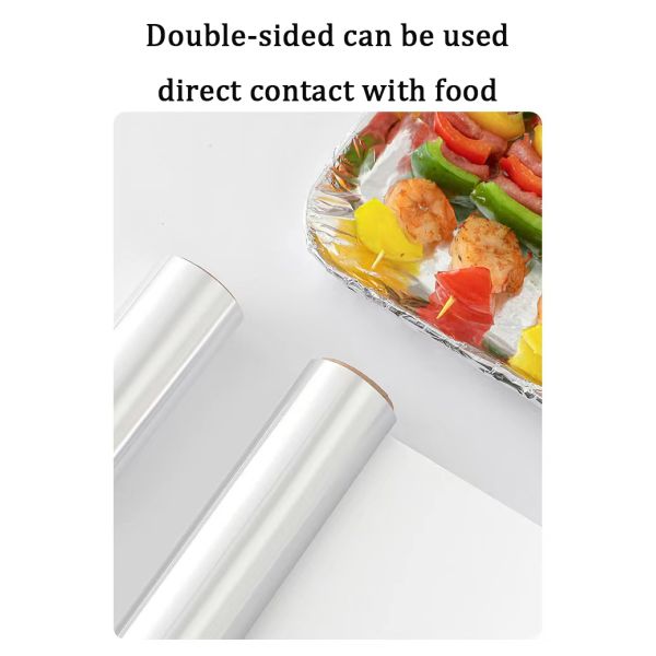 8011 Aluminum Foil Roll Raw Material for Household Small Rolls of Alloy8011 3003 1235