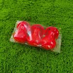 Round Plastic Automatic Poultry Drinking Bowl Red