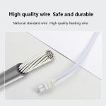 300x400mm Square Mirror Heating Pad Stick Behind the Mirror Electronic Defogger