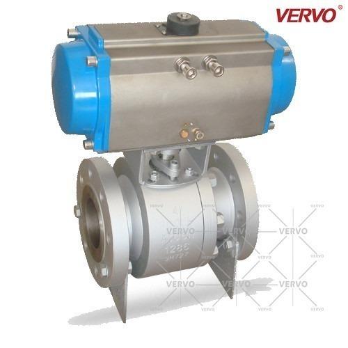 Dn100 2pcs Ball Valve Astm A105N 100mm 300lb Floating Type 2 Piece Type Ball