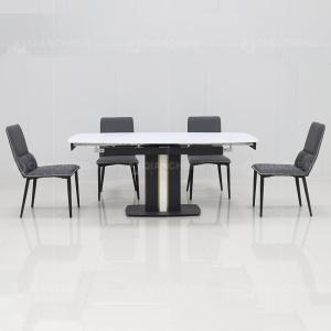 China 150cm Four Seater Dining Table Set factory