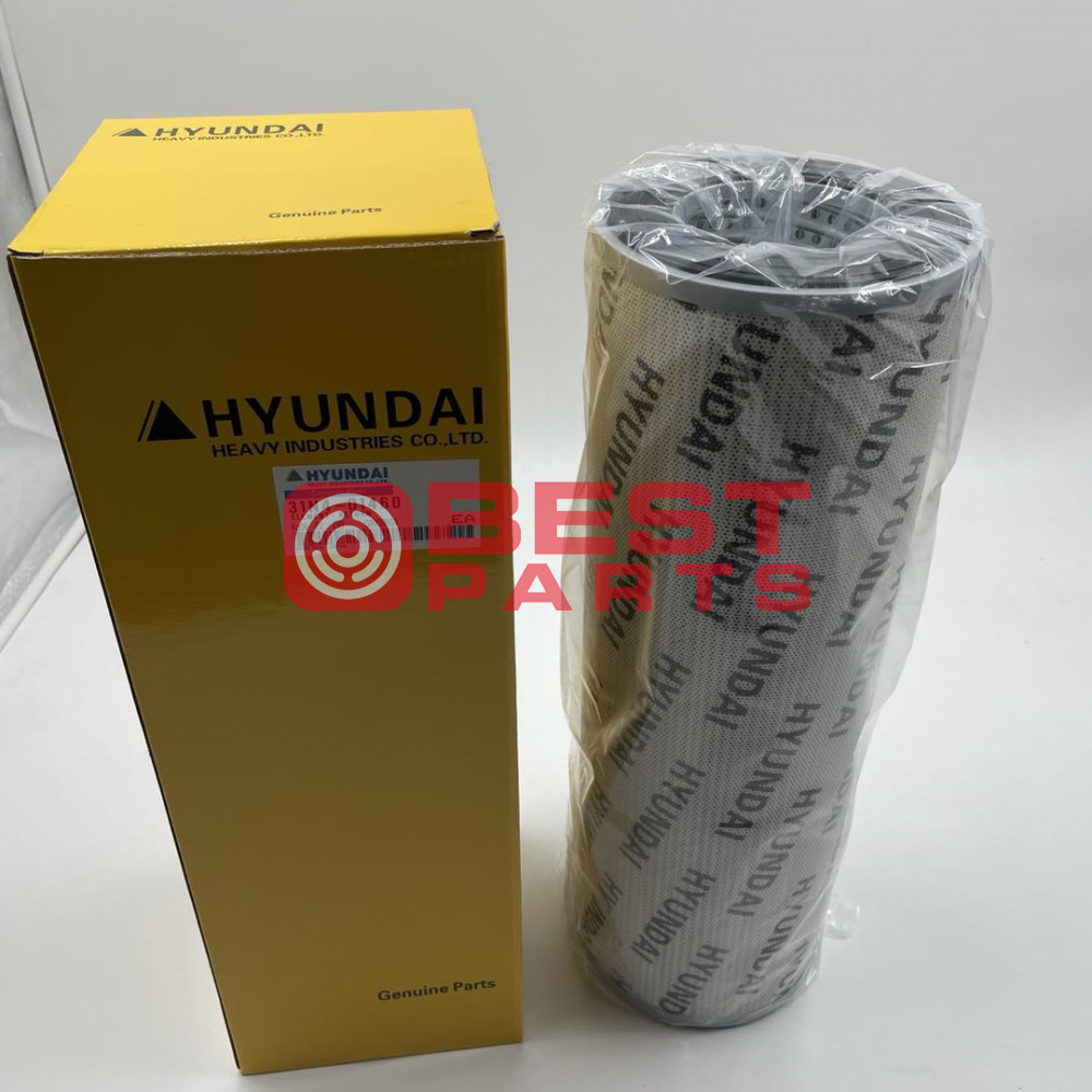 Machinery Large Flow Cartridge Hydraulic Element Filter 31N4-01460 For R210LC-9