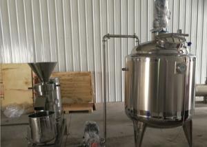 China Automatic Peanut Butter Making Machine , Groundnut Paste Machine 200kg/h factory