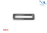 Rectangle Ring Hardware 32mm Inner Size , Polished Bag Making Accessories