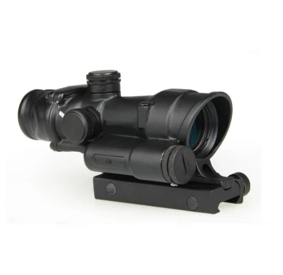 Forged Aluminum ACOG 4x32 Scope With Dual Illumination Mini Reflex Red Dot Scope
