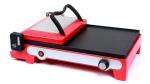 3 In 1 Household Electric Grill With 180 Degree Turning Grill Lid