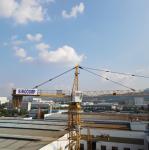 6t Capacity Topkit Chassis Tower Cranes Flattop City Crane