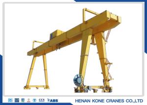 China Mini 5 Ton Portable Mobile Wheeled Gantry Crane factory