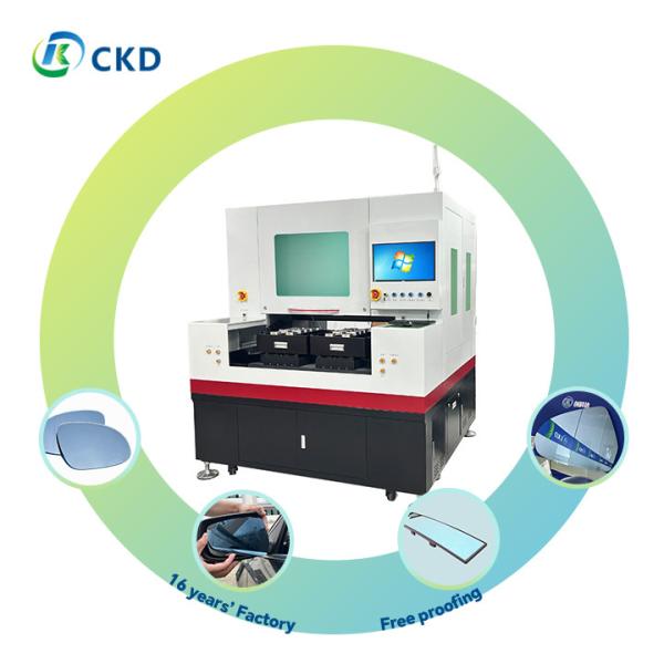 Glass Mirror Cutting Machine Cutting Speed 0-500mm/s and Voltage 220V/380V for