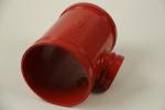 200 Degree Temperature Grooved Tee Fittings High Temperature / Connection
