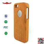 100% Perfect Fit Import Bamboo Wood Cover Case For Iphone 4 Iphone 5 Durable