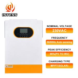 China 48V 3.5KW Solar Hybrid Inverter Off Grid Inverter 5.5KW 6.2KW MPPT Hybrid Inverter factory