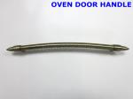 Metallic Material Oven Door Assembly , Heat Resistant Stove Door Handles
