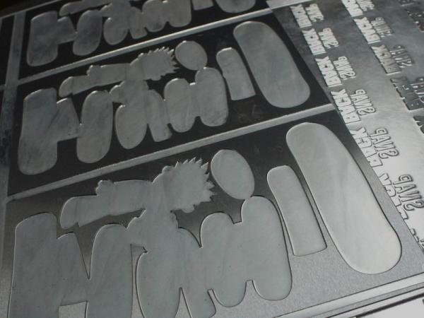 Photoengraving Magnesium plate AZ31B for etch die 1.5x1000x500mm block making