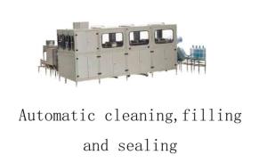 China Automatic Soft Drinking Water Cleaning Filling Sealing 3-in-1 Machine 5 Gallon Barrel Professional Filling Production Li factory