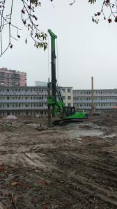 China KR125A rotary Hydraulic Drilling Rig 125kN.M 43m Drilling Depth factory