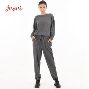 China Lightweight Women Casual Ladies Loungewear Tracksuits Solid factory
