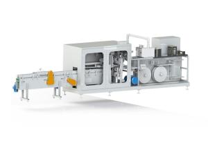 China Removable Cotton Tissue Individually Pre-Made Pouch Cylinder Film Gusseted Packing Machinery factory