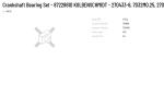 Sell Crankshaft Bearing Set Part Name Original KS 87228610 KOLBENSCHMIDT 270433
