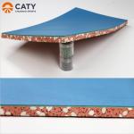 New Design Customizable PU Surface Prefabricated Outdoor Sports Court Basketball