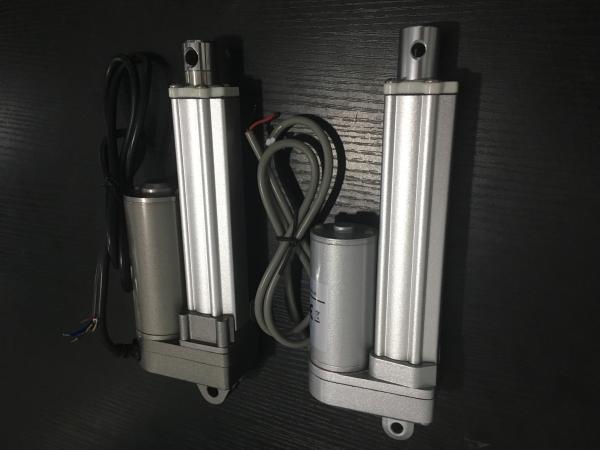 12 Volt High Speed Electric Cylinder Water Resistant IP65 2'' Travel Length 100