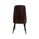 Customized Request Solid Wood Leather Chair for Hotel Dining Room without
