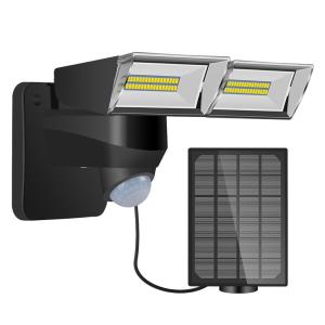 China 3.7V 4400mAh 6000-7000K Solar Motion Sensor Wall Light ABS Material factory